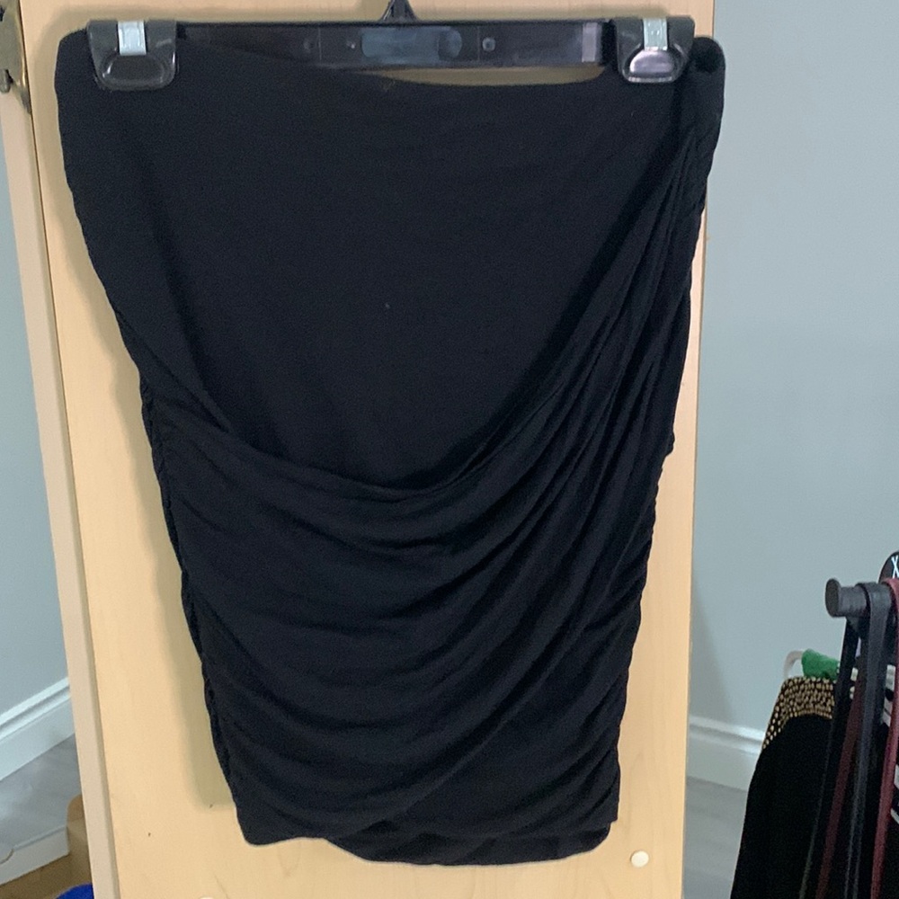 Wrapped Ruched Skirt